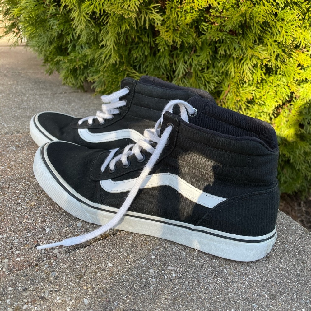 Black High Top Vans